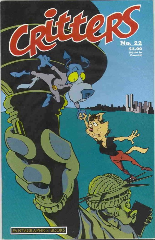 Critters #22A VF; Fantagraphics | we combine shipping 