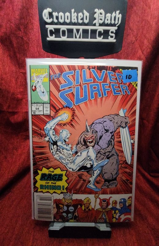 Silver Surfer #54 Newsstand Edition (1991)