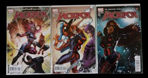 Amazing Spider-man Presents Jackpot #1-3 Run Marvel Comics 2010 VF