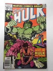The Incredible Hulk #223 (1978) VG Condition