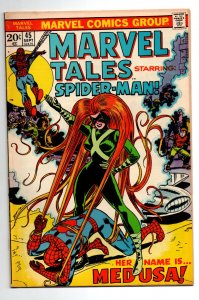 Marvel Tales #45 - reprints Amazing Spider-man #62 - Medusa - 1973 - FN/VF