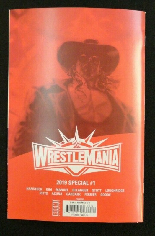 WWE Wrestlemania 2019 Special #1 Xermanico Variant NM