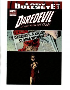 Daredevil #111 2nd Print Variant - 1st Lady Bullseye - KEY - 2008 - (-NM)