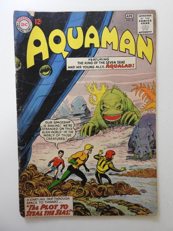 Aquaman #8 (1963) GD Condition! Moisture damage