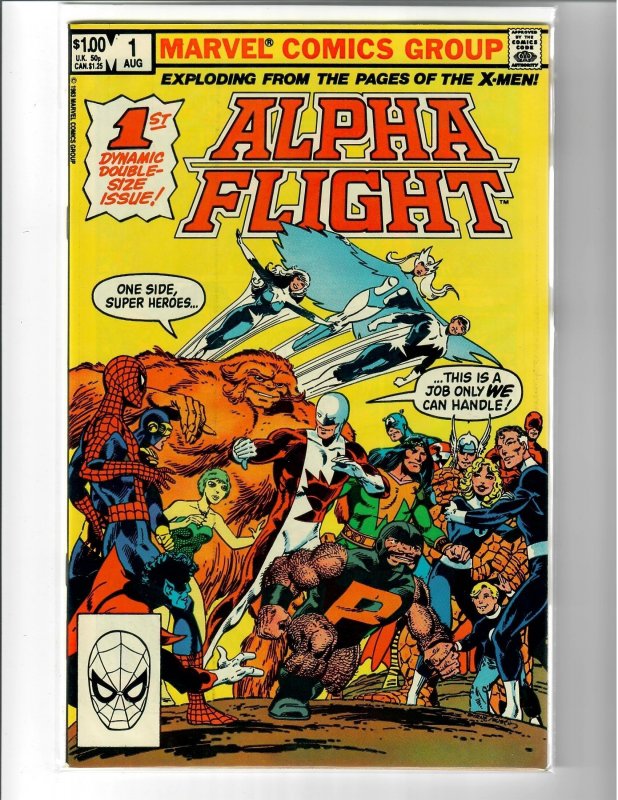 Alpha Flight #1 Direct Edition (1983)