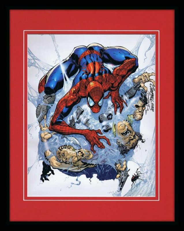 Amazing Spider-Man #30 11x14 Framed Poster Display Marvel J Scott Campbell  