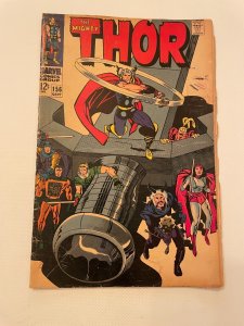 The Mighty Thor # 156 FN Marvel Comic Book Loki Sif Odin Asgard 22 LI2