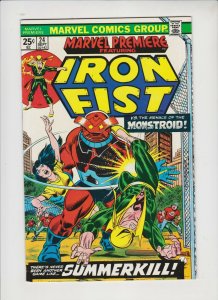 MARVEL PREMIERE #24 IRON FIST 1975 MARVEL /  FN+++