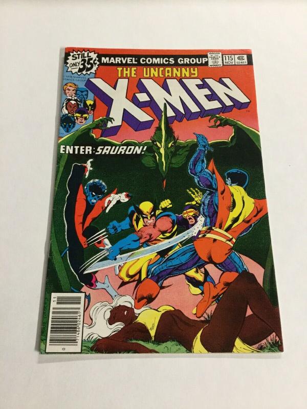 X-Men 115 Vf- Very Fine- 7.5 Marvel 