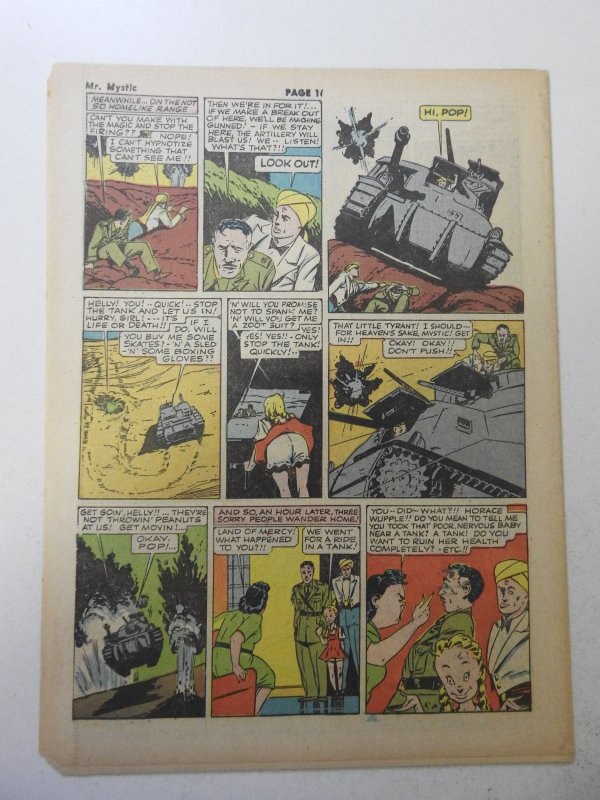The Spirit #141 (1943) Newsprint Comic Insert Rare!