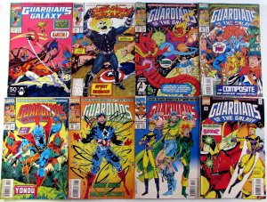 Guardians Galaxy Lot 8 #9, 14, 37, 40, 44, 46, 51, 56 1991 Marvel Comics