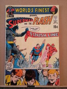 WORLD'S FINEST #199 grade 3.0 Adams Superman Flash Race - 1 Spine Split rd0962