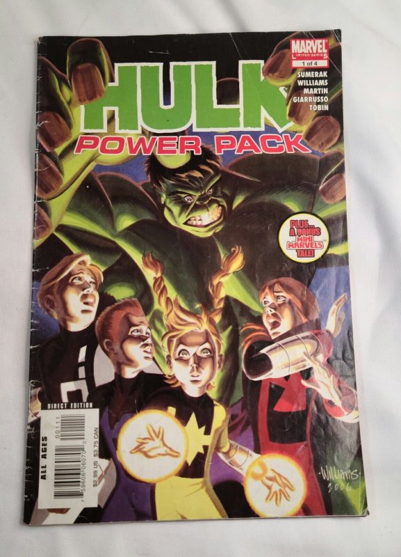 Marvel Hulk Comic Lot (Red Hulk 11 & 12, Hulk Power Pack #1) Fine