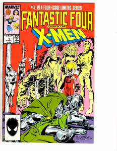 5 Marvel Comics F Four Vs. The X-Men # 1 4 & Fantastic Force 1 & 2099 # 1 2 J202