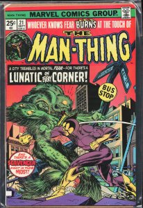 Man-Thing #21 (1975) Man-Thing