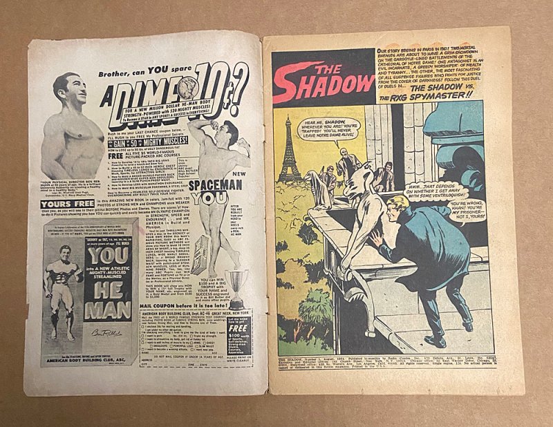 The Shadow #1 ( 3.0 GD/VG ) / Rare Silver Age / August 1964