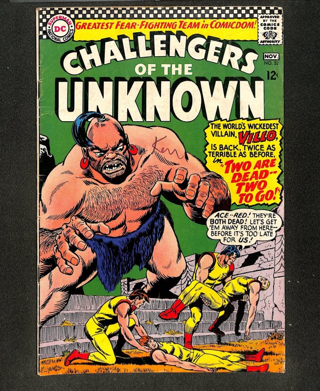 Challengers Of The Unknown #52 Villo, The Brutals!