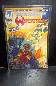 Warstrike #1 Regular Edition (1994) [front & back covers shown]