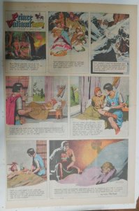 Prince Valiant Sunday #1585 by Hal Foster from 6/25/1967 Rare Full Page Size !
