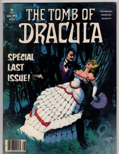 The Tomb of Dracula #6 (1980) Marvel Hoeeoe Magazine Last Issue :'(