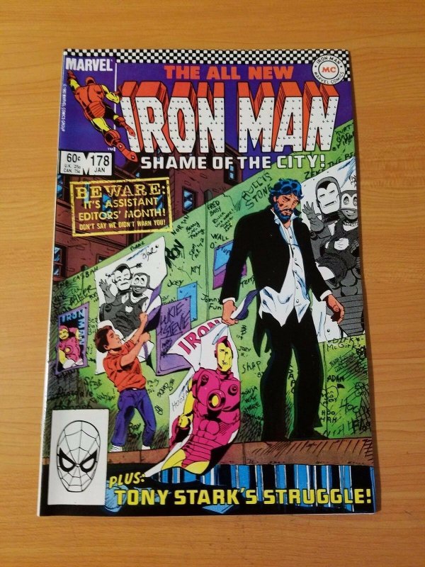 The Invincible Iron Man #178 ~ NEAR MINT NM ~ (1984, Marvel Comics)