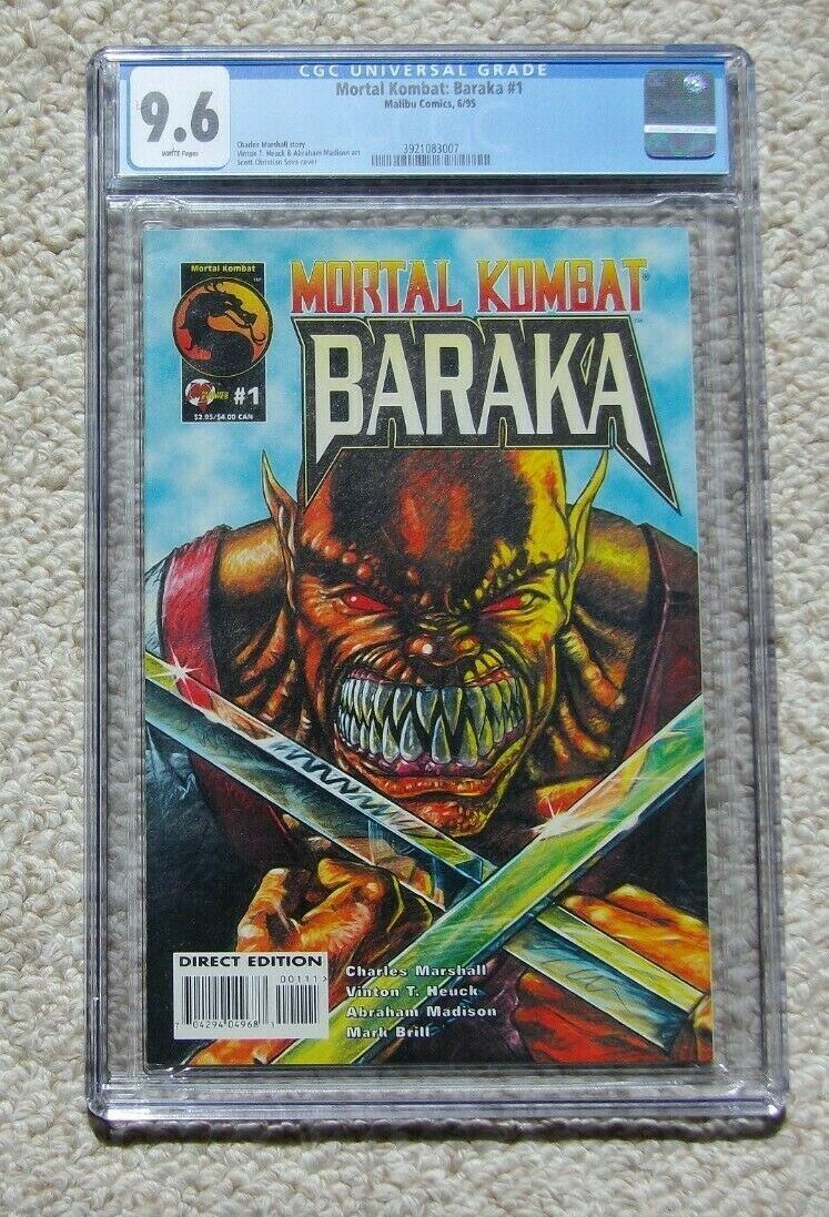 Mortal Kombat Baraka (1995) comic books