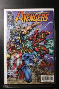 Avengers #8 Newsstand Edition (1997)