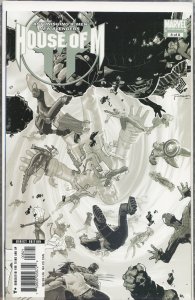House of M #8 Variant Cover (2005)