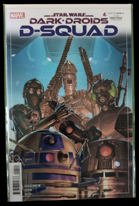 Star Wars Dark Droids D-Squad #1 2 3 4 run lot Guggenheim 2023 Marvel Comics