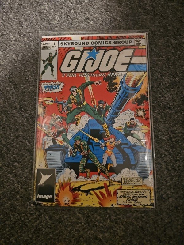 G.I. Joe A Real American Hero #1 Facsimile Edition Reprint iMage Comics 2023 NM