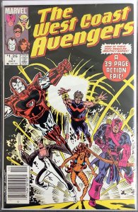 West Coast Avengers #1 Newsstand Edition (1985, Marvel) VF+