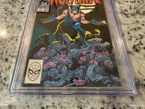 Wolverine # 1 CGC Graded 9.0 Marvel Comic Book 1988 Patch John Byrne X-Men JH24