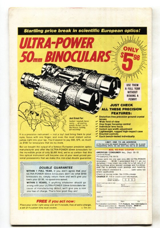 CHAMPIONS #1 First issue Ghost Rider -Marvel Comic Book 1975 VF-