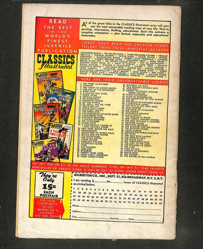 Classics Illustrated #64