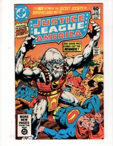 Justice League of America #196 (1981)  George Perez JSA / ID#347