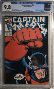 Marvel Captain America 354 1st John Walker US Agent CGC 9.8 Look