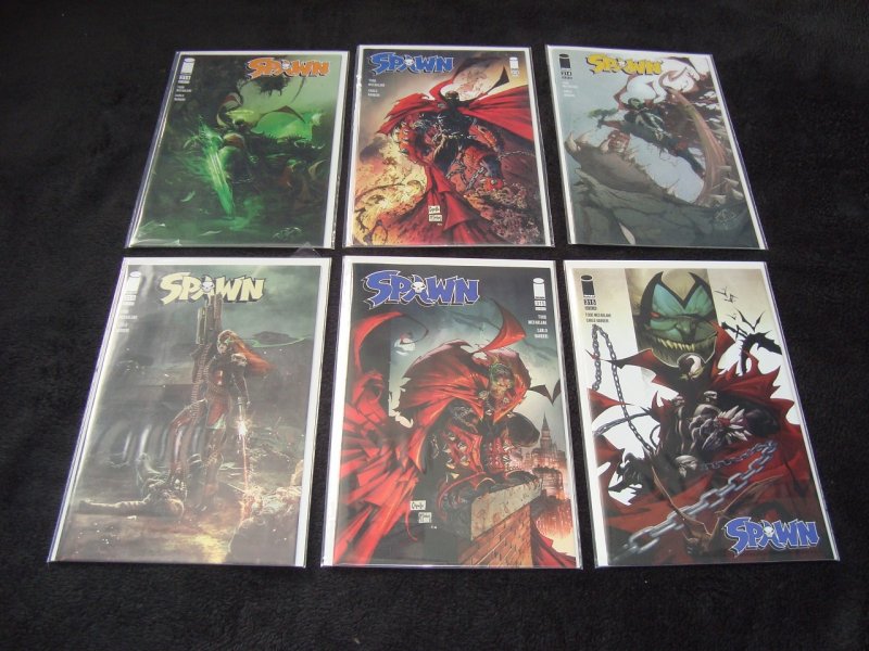 LOT OF 20 SPAWN COMICS (2020-2021) ISSUES 210 to 216 WITH VARIANTS