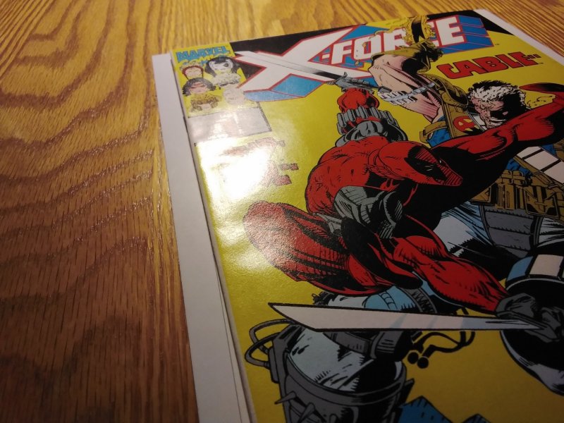 X-Force #15 (1992) Cable vs. Deadpool