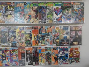 Huge Lot 120+ Comics W/ Action Comics, Batman, Superman, +More! Avg FN Cond!