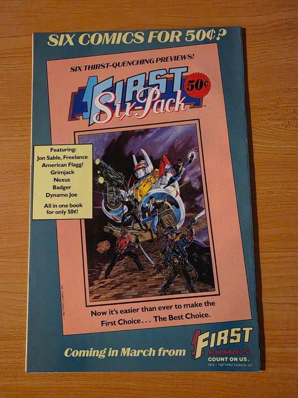 Ghostbusters #4 ~ VERY FINE - NEAR MINT NM ~ 1987 First Comics
