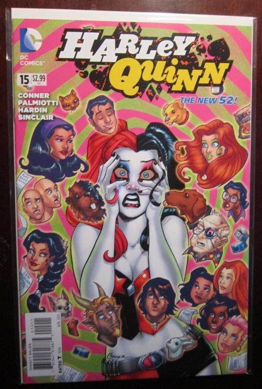 Harley Quinn (2014-15) #10-15,17-19, VF , 9 different