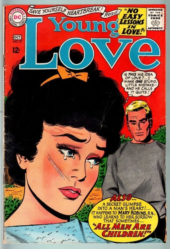 Young Love #51-VG-GREAT COVER-DC Romance VG