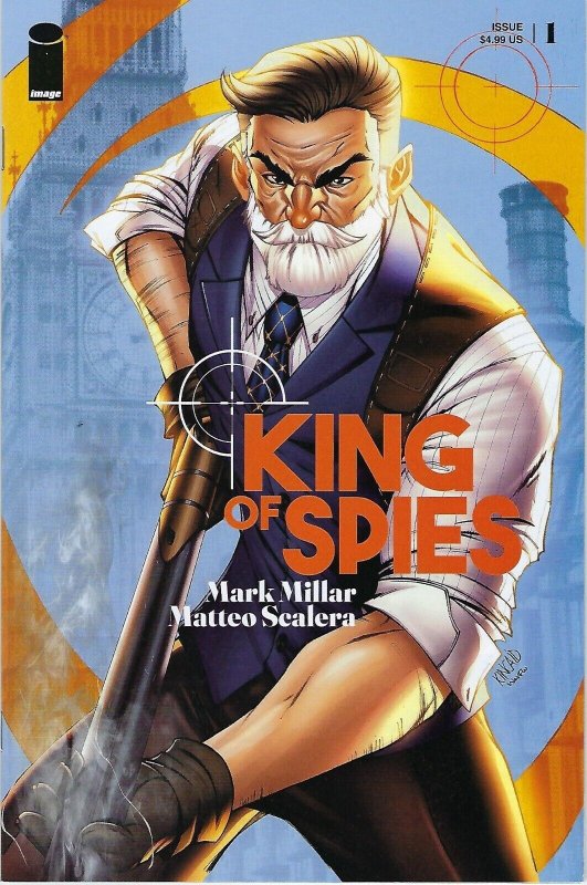 King of Spies # 1 Ryan Kincaid Variant Cover Edition !!!    NM 