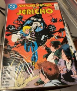 Teen Titans Spotlight #6 (1987) Jericho 