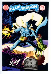 Blue Ribbon Comics #2 (1983) Mr. Justice