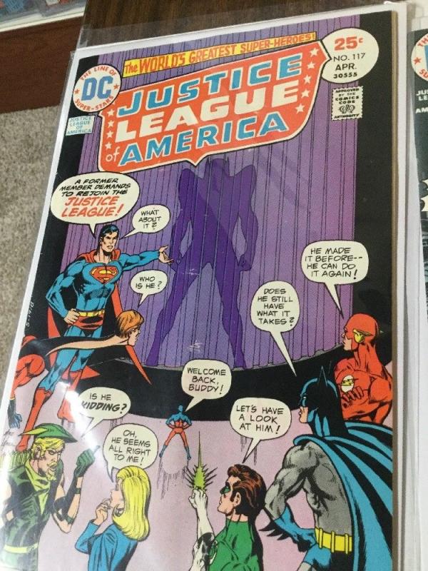 Justice League Of America 117 118 119 120 121 122 123 123 125 4.0-6.0 Sub-fold