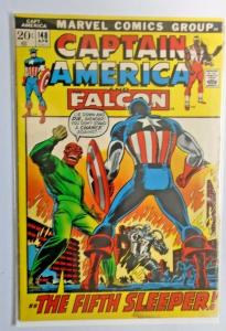 Captain America #148 - First 1st Series - water stain 3.0 (1972)