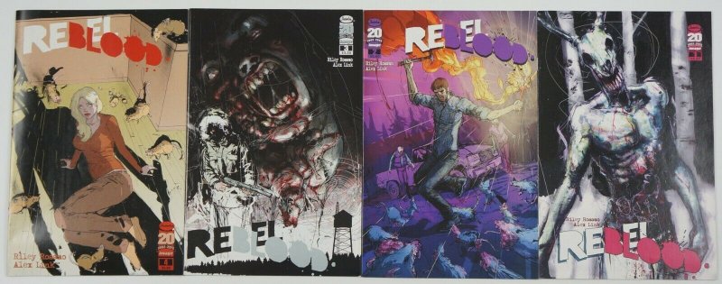 Rebel Blood #1-4 VF/NM complete series - image comics - riley rossmo - 2 3 set