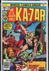 Ka-Zar #20 (1977) Ka-Zar