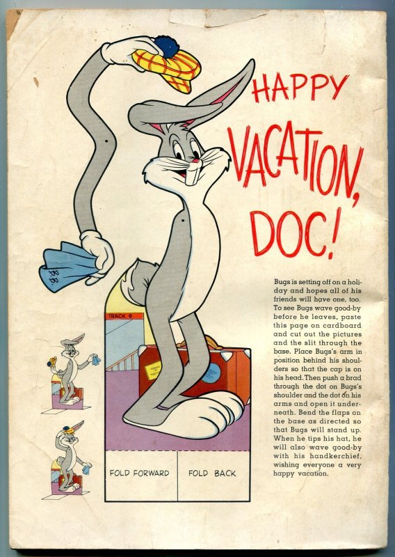 Bugs Bunny's Vacation Funnies #9  1959 -   -G/VG - Comic Book
